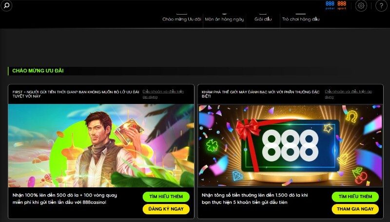 Khuyến mãi 888 Casino