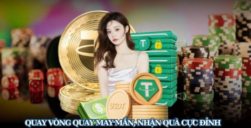 Khi tham gia các trò chơi bạn có cơ hội nhận được vòng quay khuyến mãi 