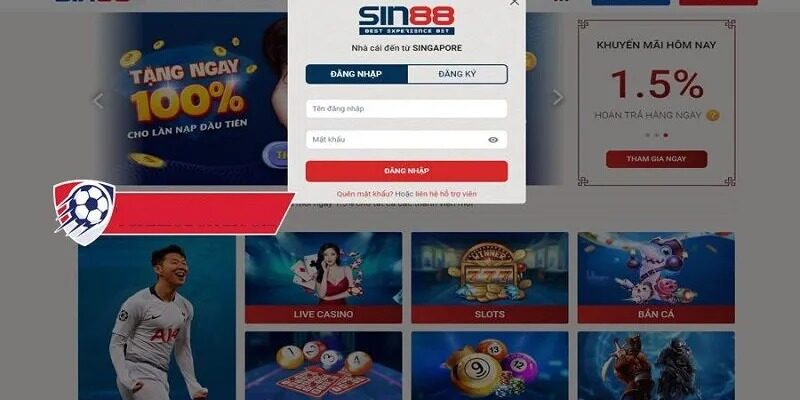 Với sự phát triển của công nghệ di động, bạn có thể đăng nhập Sin88 mọi lúc, mọi nơi