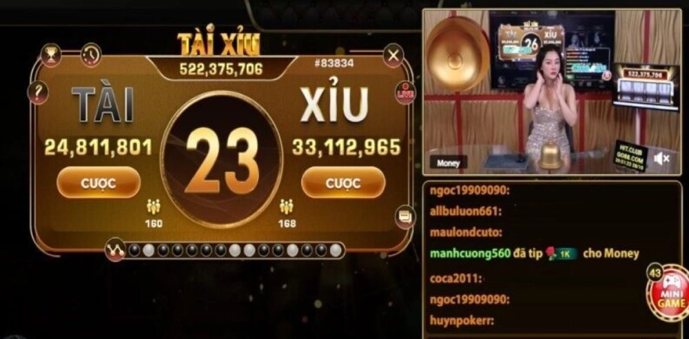 Tài xỉu livestream Five88 chân thực với dealer trò chuyện trực tiếp