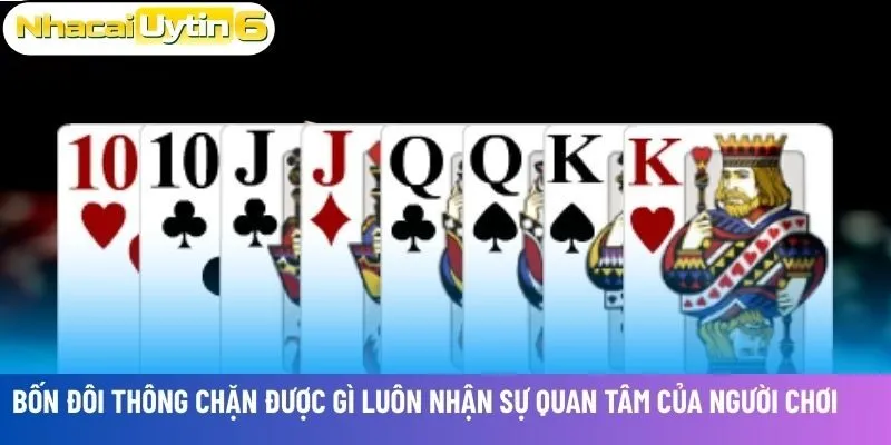 Bốn đôi thông chặn được gì luôn nhận sự quan tâm của người chơi