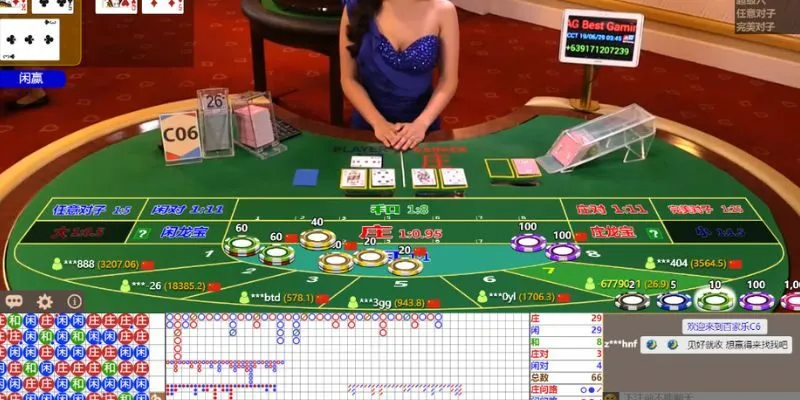 Sodo66 cung cấp hơn 100 bàn casino live với dealer trực tiếp