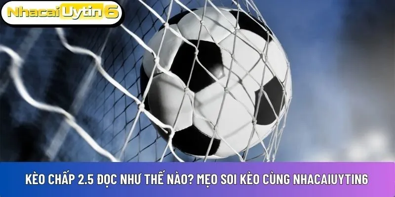 Kèo chấp 2.5