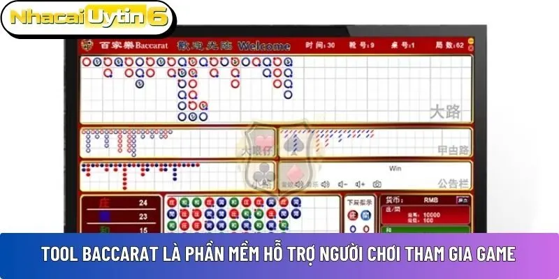 Tool Baccarat là phần mềm hỗ trợ người chơi tham gia game